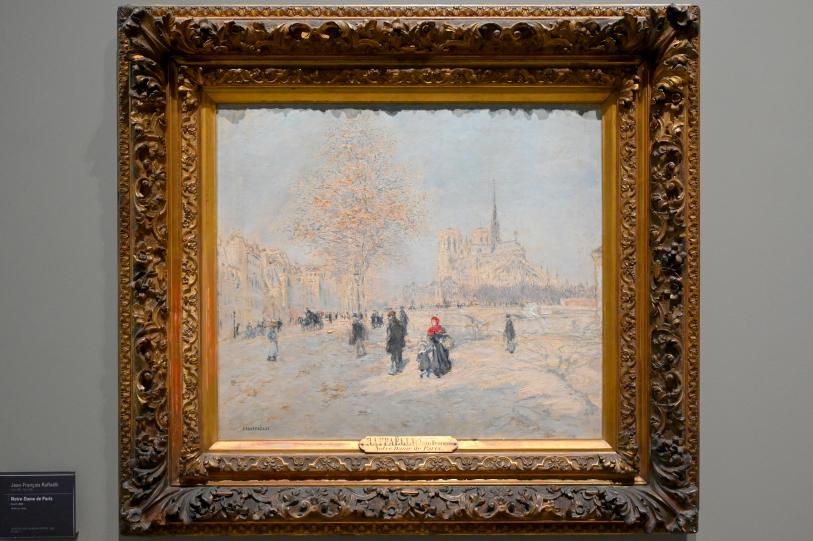 Jean-François Raffaëlli (1895), Notre-Dame Paris, Paris, Musée d’Orsay, vor 1896, Bild 1/2