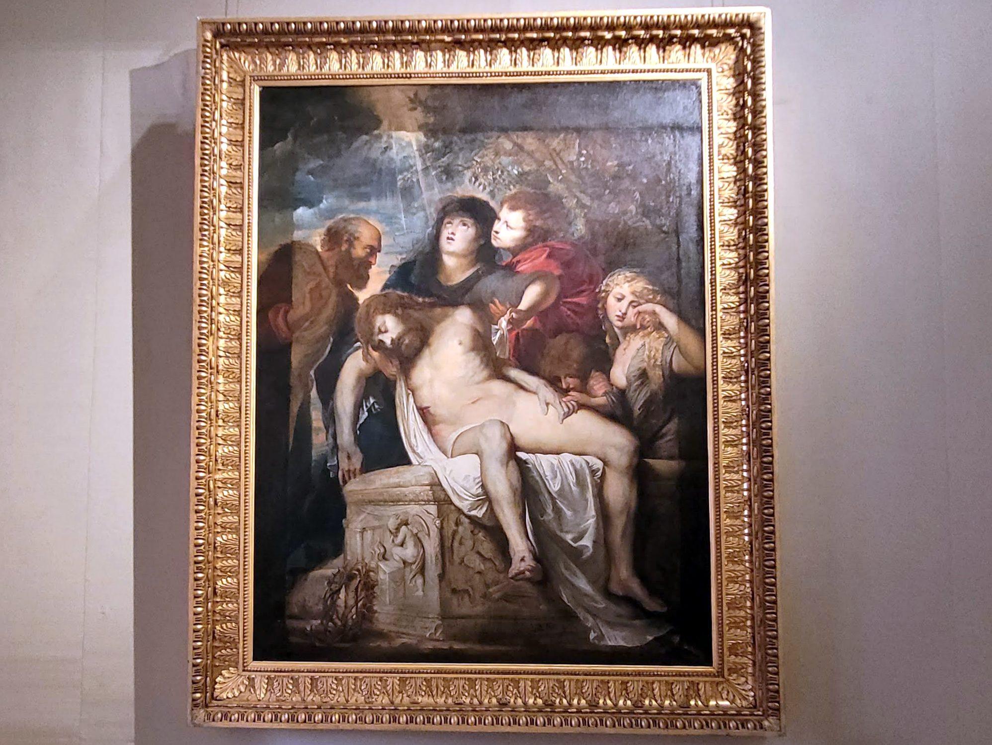 Peter Paul Rubens (1598–1640), Beweinung Christi, Rom, Villa Borghese, Galleria Borghese, um 1602, Bild 1/2