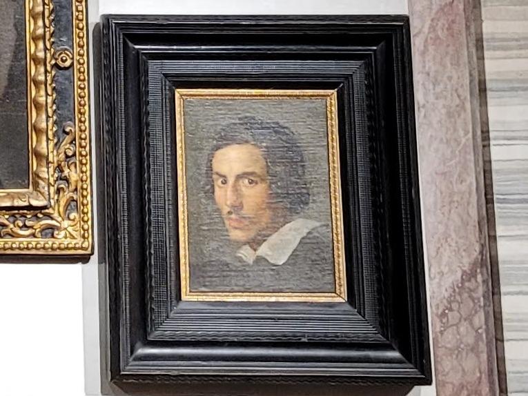 Gian Lorenzo Bernini (1614–1679), Selbstporträt als junger Mann, Rom, Villa Borghese, Galleria Borghese, um 1623