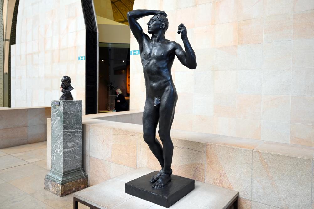 Auguste Rodin (1863–1917), Das eherne Zeitalter, Paris, Musée d’Orsay, 1877, Bild 2/3