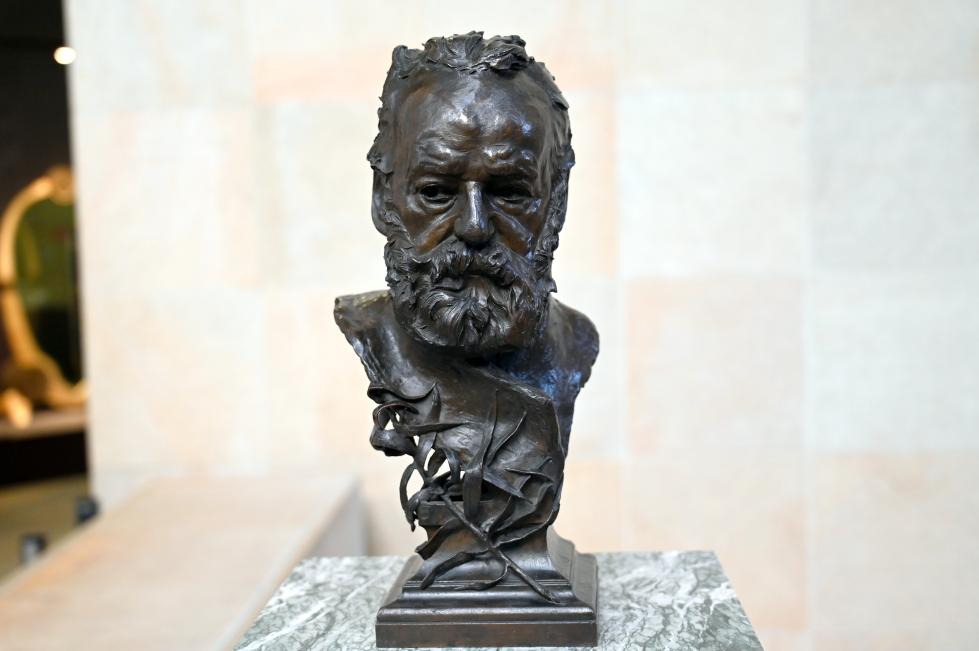 Auguste Rodin (1863–1917), Porträtbüste des Victor Hugo, Paris, Musée d’Orsay, 1883, Bild 1/3