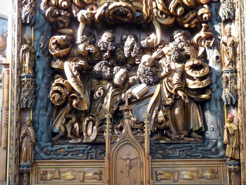 Zwettler Altar, Zwettl, Zisterzienserabtei, Stiftskirche Mariä Himmelfahrt, jetzt Adamov, Kirche St. Barbara, um 1516–1525, Bild 8/10